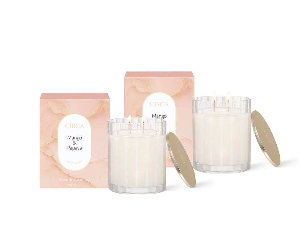 Candle 350g - MANGO &amp; PAPAYA Set